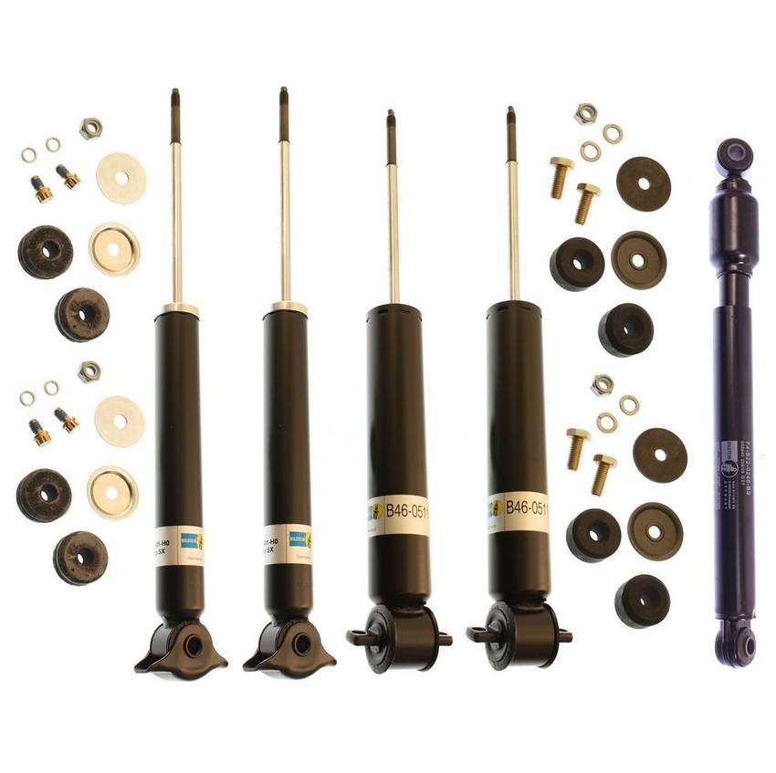 Mercedes Shock Absorber Kit - Front and Rear (Heavy Duty Suspension) (B4 OE Replacement) 1263231500 - Bilstein 3816636KIT